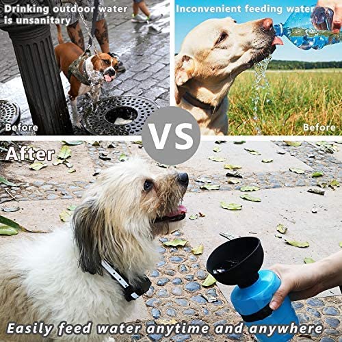 Pet Outdoor Foldable Dog Travel Water Bottle/Dispenser