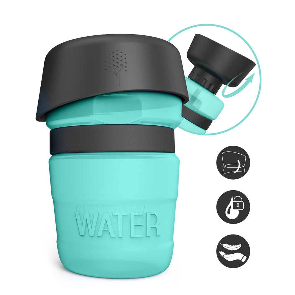 Pet Outdoor Foldable Dog Travel Water Bottle/Dispenser