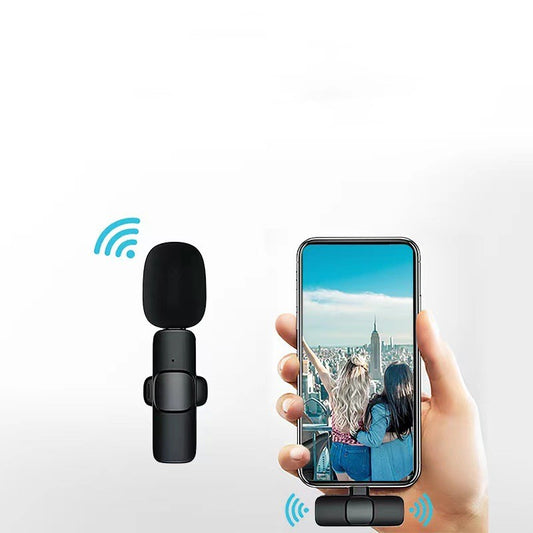 Wireless Microphone for Apple/Android Phone