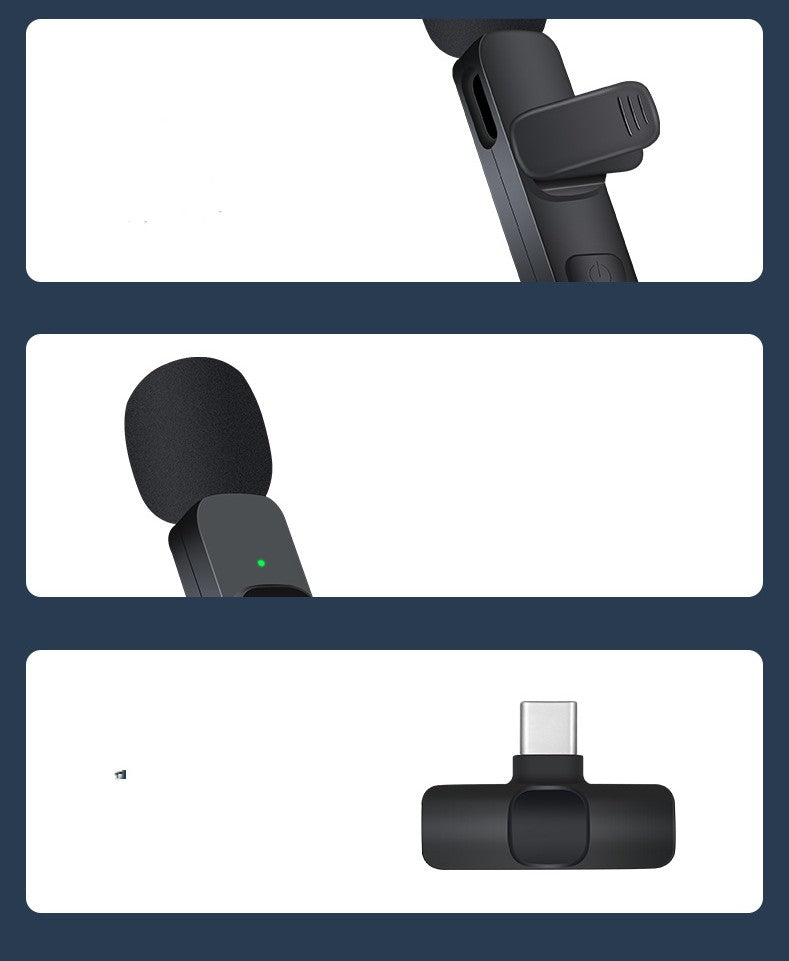 Wireless Microphone for Apple/Android Phone