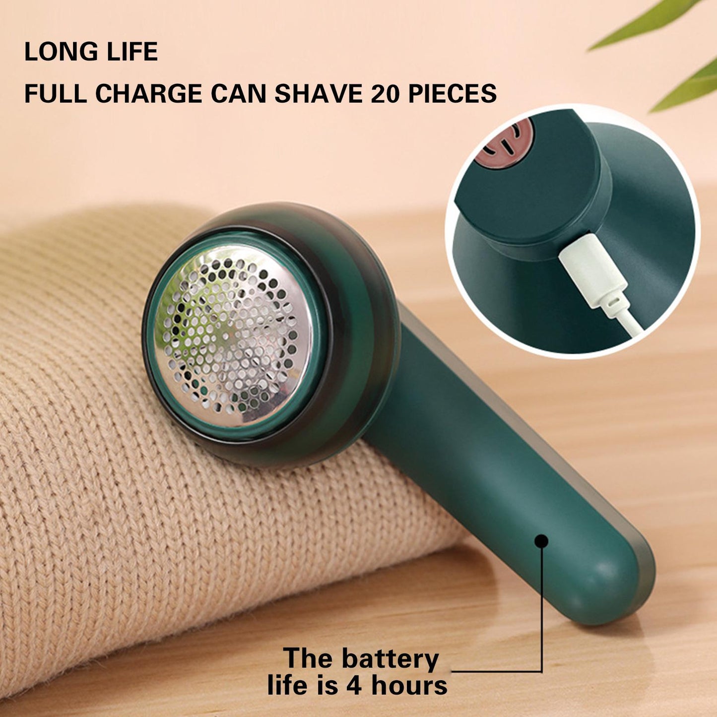 Electric Portable Rechargable Lint Remover