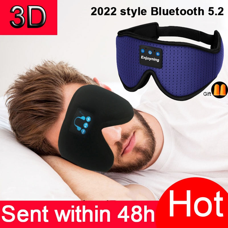 Wireless Music Headphone Sleep Mask