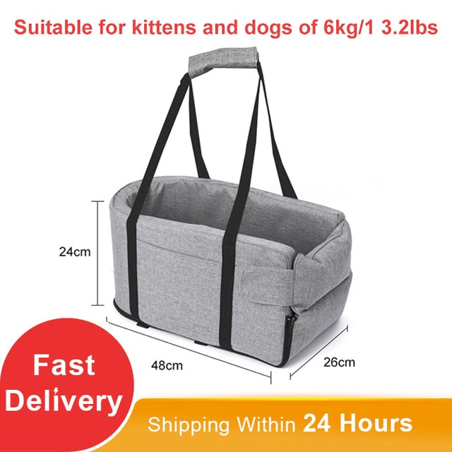 Portable Cat/Dog Car Transport Seat