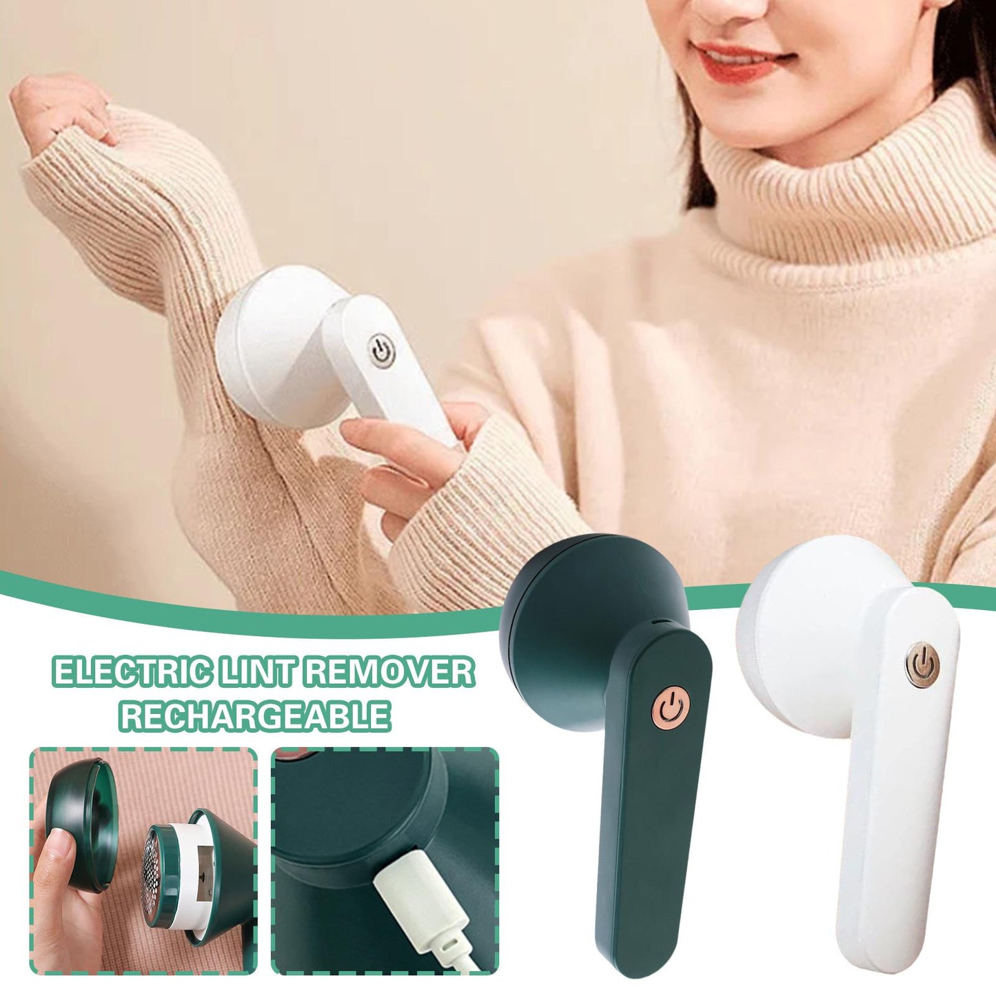 Electric Portable Rechargable Lint Remover